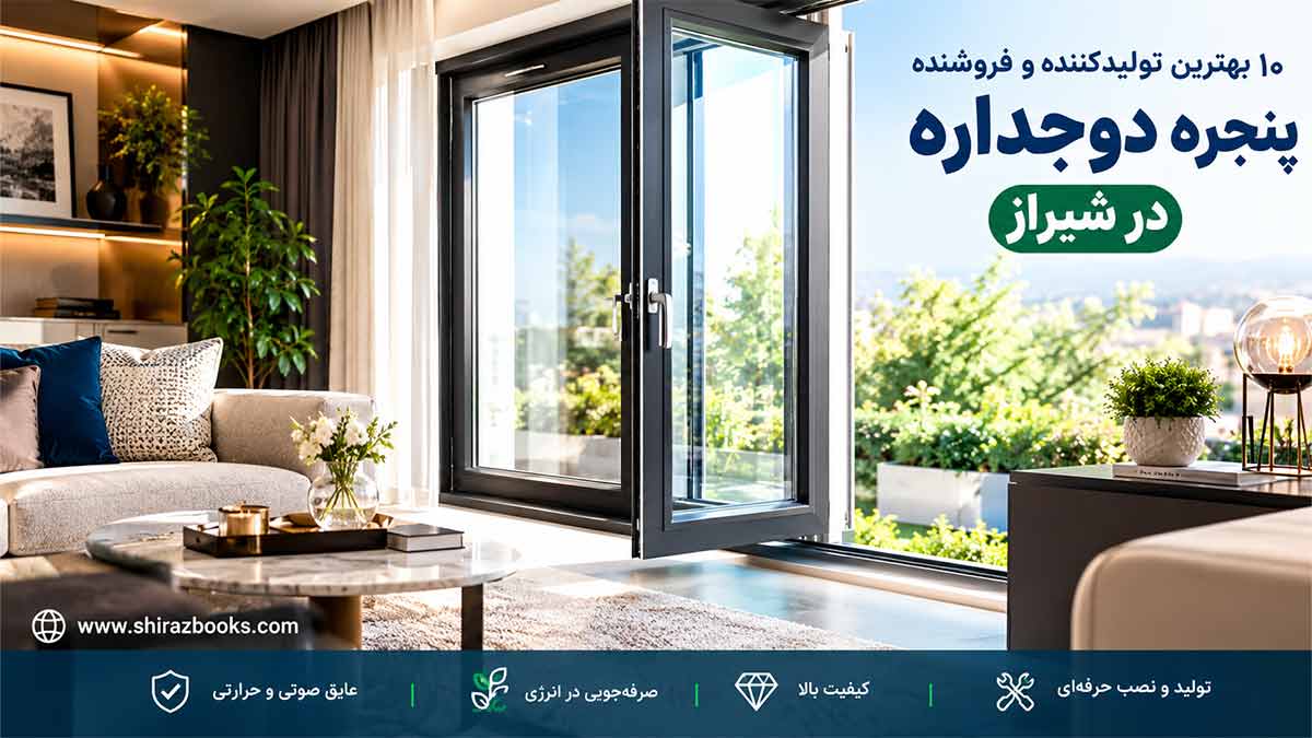۱۰ بهترین تولید کننده و فروشنده پنجره دو جداره در شیراز